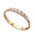 Anillo oro rosa y  Diamantes