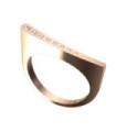 Anillo oro blanco y Diamantes