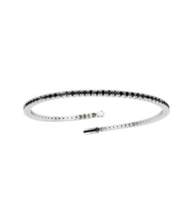 Pulsera Riviere oro blanco.Dmtes.2,36cts
