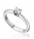Anillo oro blanco y Diamante